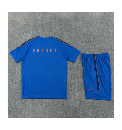 Chándal amarillo de manga corta/pantalones cortos para Brasil 2025