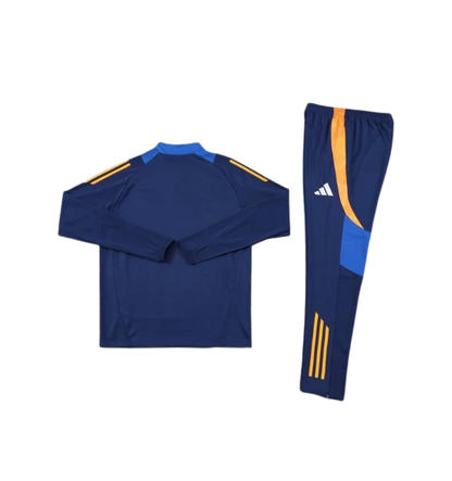 Juventus 2024/2025 1/4 Zipper Tracksuit Blue