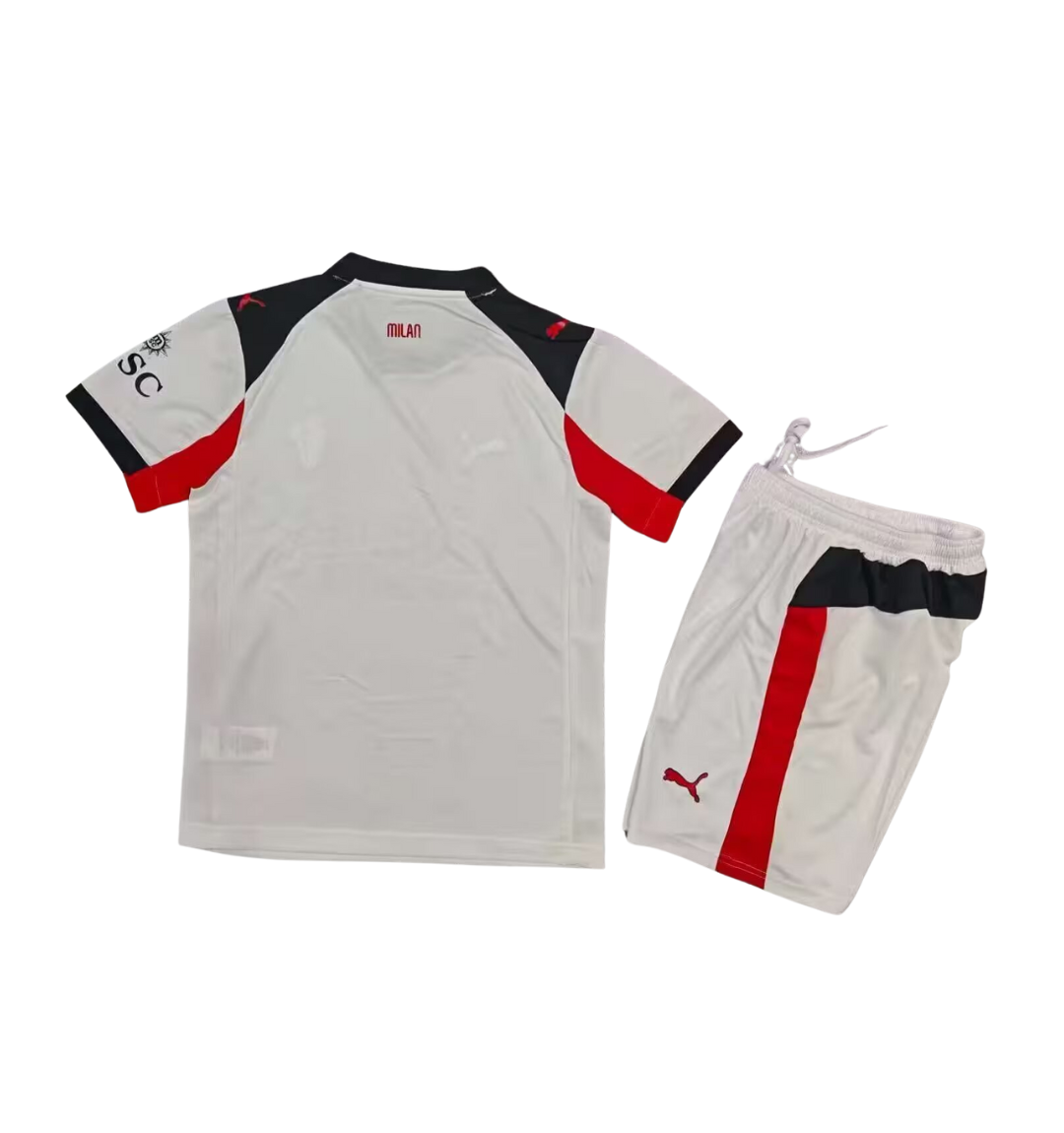 Conjunto visitante del AC Milan 2025/2026 (adultos y niños)