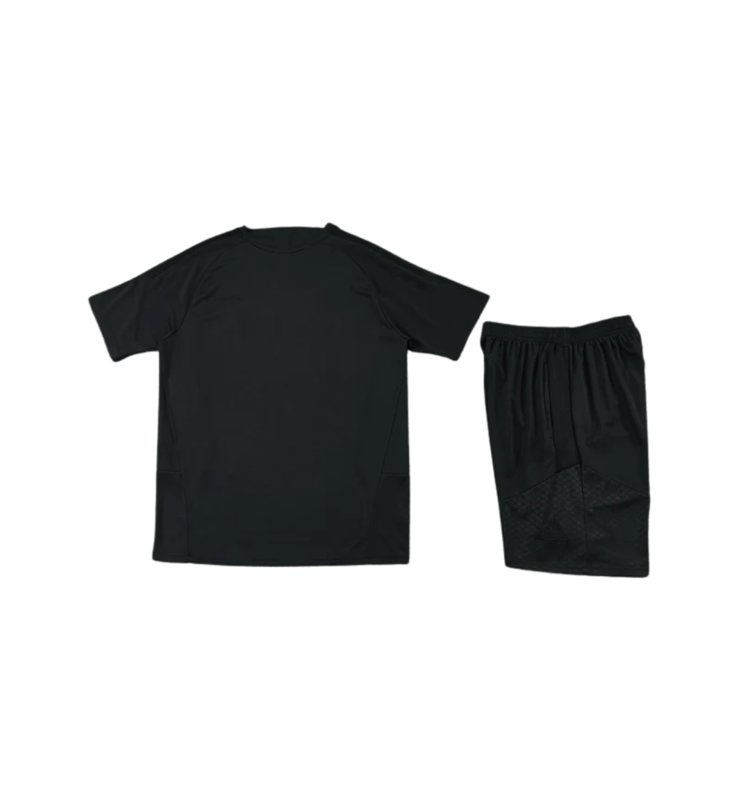Chándal de manga corta/pantalones cortos del Barcelona 2023/2024 color crema