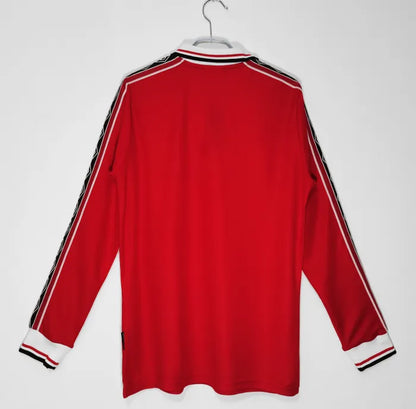 Camiseta retro de manga larga del Manchester United 1998/1999