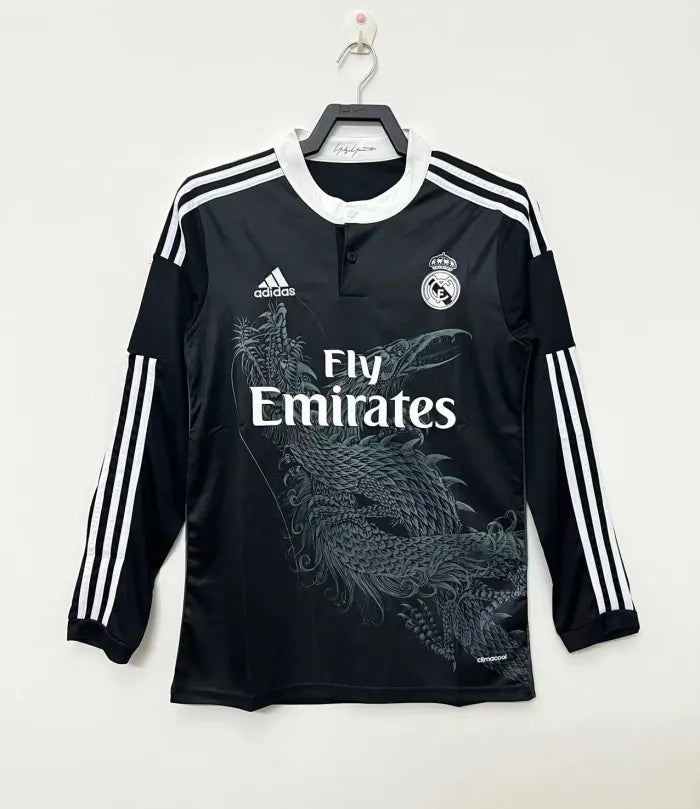 Camiseta de manga larga de la tercera equipación del Real Madrid 2014/2015