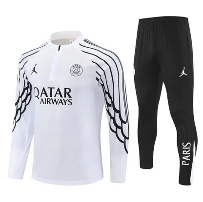 Chándal PSG 2025/2026 con cremallera 1/4 blanco