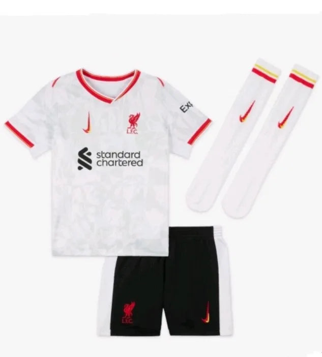 Tercera equipación del Liverpool 2024/2025 (adultos y niños)