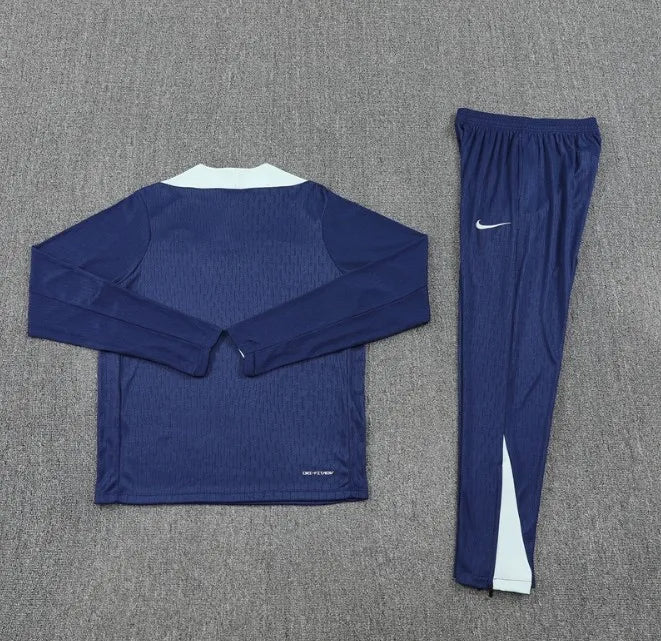 Inter Milan 2025/2026 1/4 Zipper Tracksuit Dark Blue