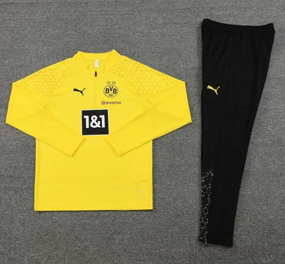 Chándal con cremallera 1/4 del Dortmund 2023/2024 amarillo