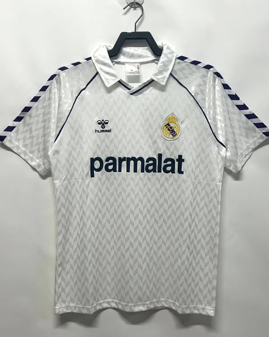 طقم ريال مدريد الأساسي لموسم 1986/1987 (نسخة كلاسيكية)