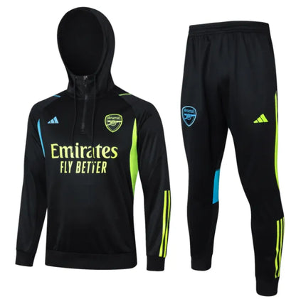Chándal con capucha negro del Arsenal 2023/2024