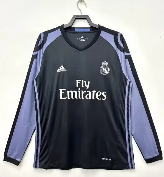 Camiseta de manga larga de la tercera equipación del Real Madrid 2016/2017