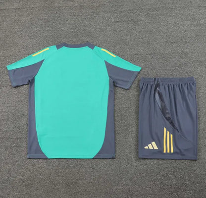 Chándal verde de manga corta/pantalones cortos del AFC Ajax 2024/2025