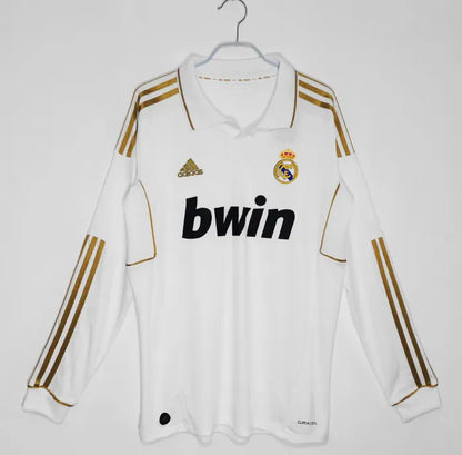 قميص ريال مدريد الأساسي ذو الأكمام الطويلة لموسم 2011/2012