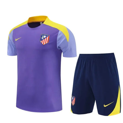 Chándal de manga corta/pantalones cortos del Atlético de Madrid 2025/2026 morado