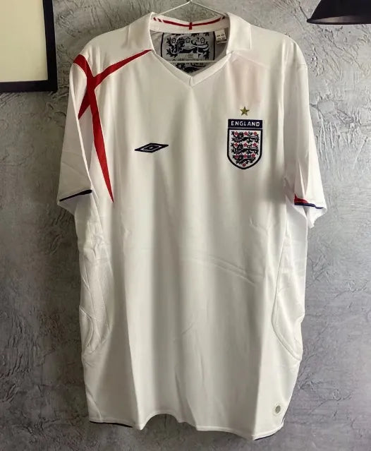 Inglaterra 2006 Home Retro
