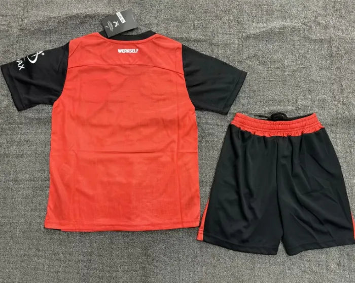 Conjunto de local del Bayer 04 Leverkusen 2024/2025 (adultos y niños)
