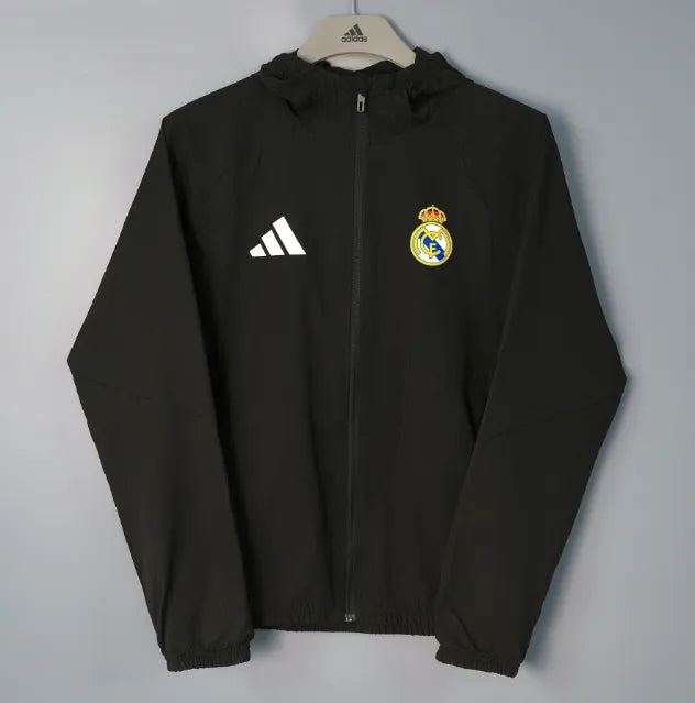 Cortavientos negro del Manchester United 2024/2025