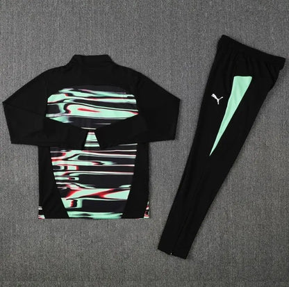 Portugal 2025 1/4 Zipper Tracksuit Black