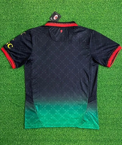 حذاء ميلان x أوف وايت الرابع الخاص باللون الأسود لموسم 2024/2025