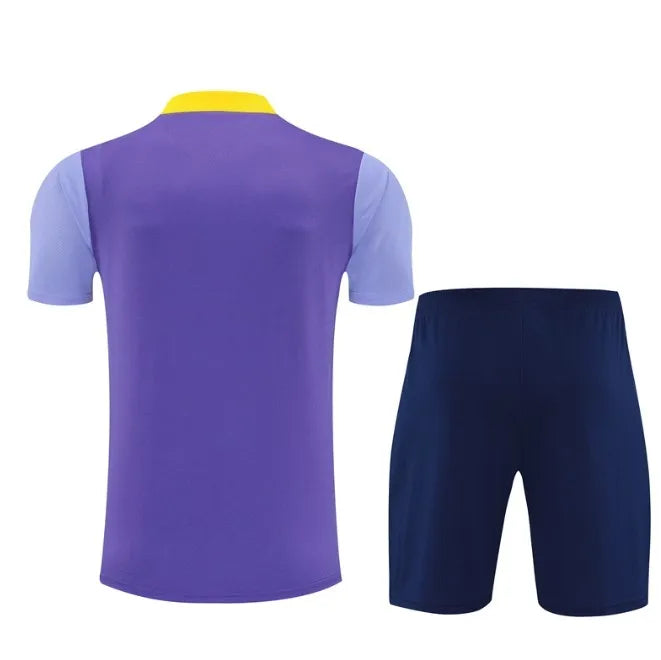 Chándal de manga corta/pantalones cortos del Atlético de Madrid 2025/2026 morado