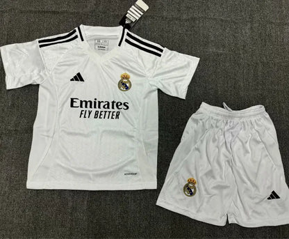 طقم ريال مدريد الأساسي لموسم 2024/2025 (للكبار والصغار)