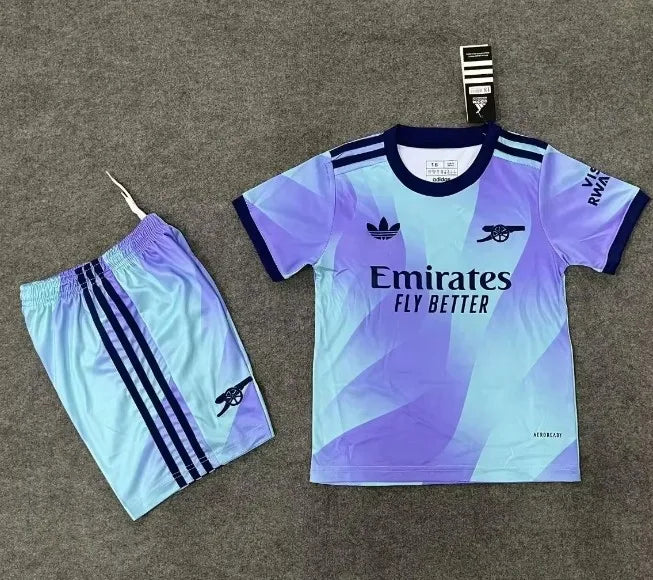Tercera equipación del Arsenal 2024/2025 (adultos y niños)