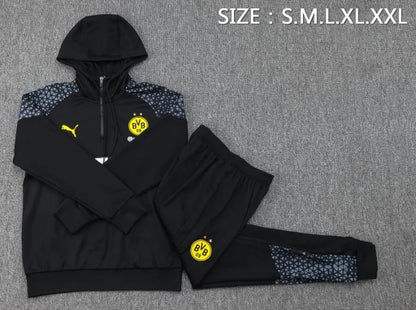 Chándal con capucha negro del Dortmund 2023/2024