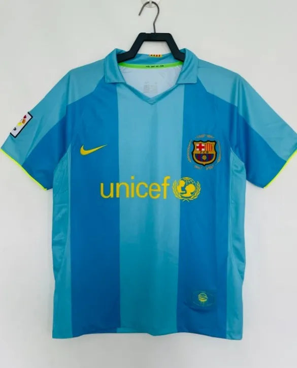 قميص برشلونة الاحتياطي لموسم 2007/2008 (نسخة كلاسيكية)