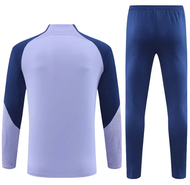 Chándal Tottenham Hotspur 2023/2024 con cremallera 1/4 morado