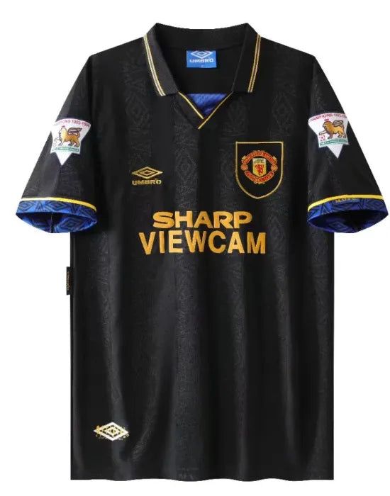 Retro de visitante del Manchester United 1993/1994