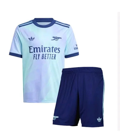 Tercera equipación del Arsenal 2024/2025 (adultos y niños)