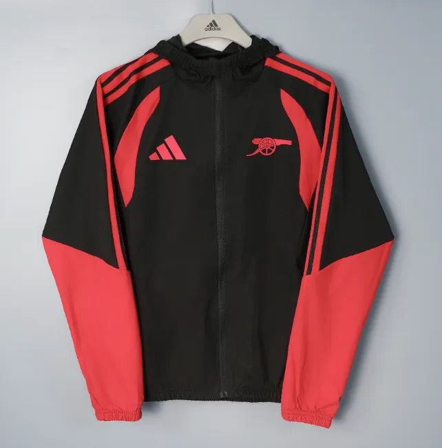 Cortavientos negro del Manchester United 2024/2025