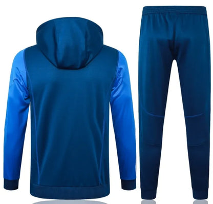 Chándal con capucha azul del Manchester United 2023/2024
