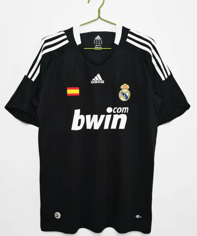 Retro de visitante del Real Madrid 2008/2009