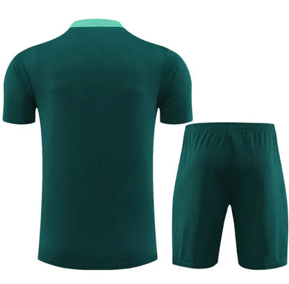 Chándal verde de manga corta/pantalones cortos de Portugal 2024