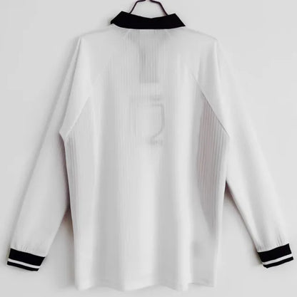 قميص إنجلترا 1998 الأساسي ذو الأكمام الطويلة بتصميم كلاسيكي