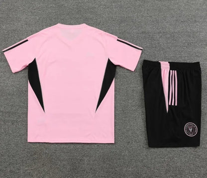 Chándal rosa de manga corta y pantalones cortos del Inter Miami 2023