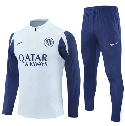 Chándal con cremallera 1/4 del Inter de Milán 2025/2026 azul claro
