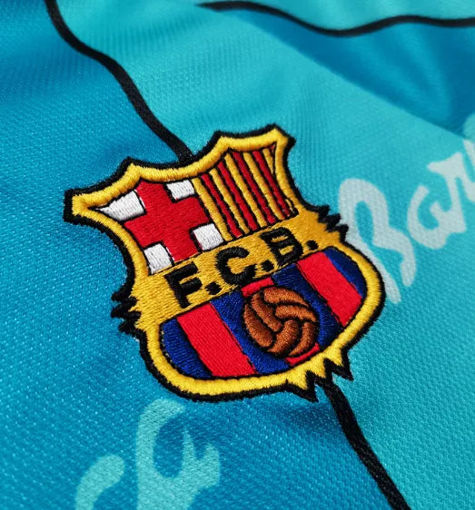 Retro de visitante del Barcelona 1995/1997