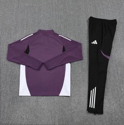 Chándal morado con cremallera 1/4 del Manchester United 2025/2026