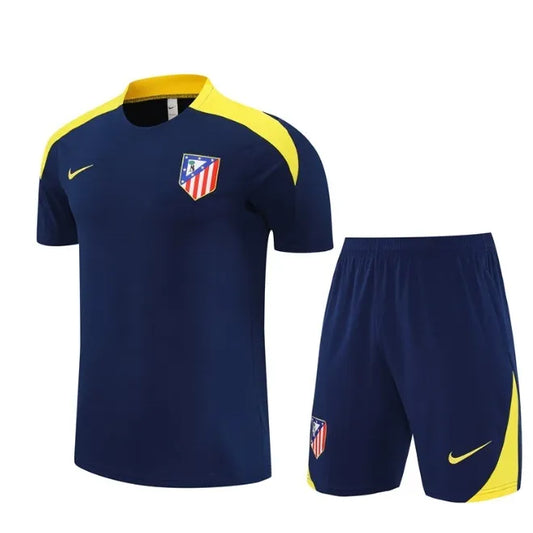 Atlético Madrid 2025/2026 Short Sleeve/Shorts Tracksuit Blue