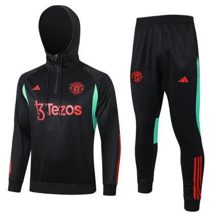 Chándal con capucha negro del Manchester United 2023/2024