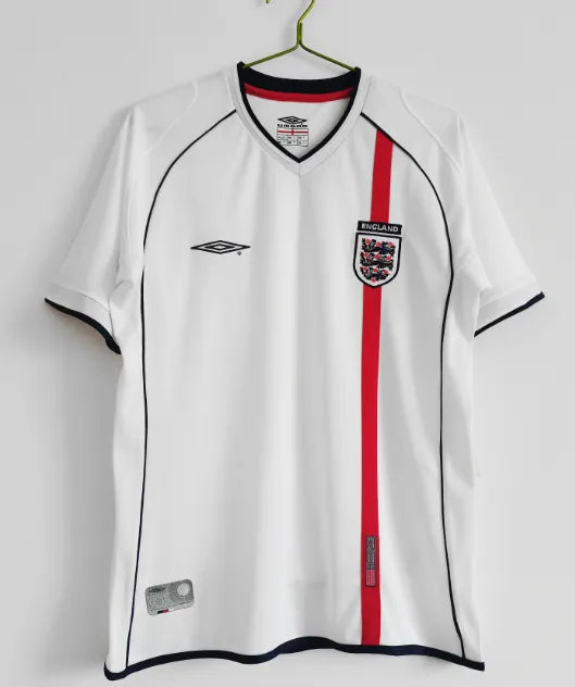 Inglaterra 2002 Home Retro