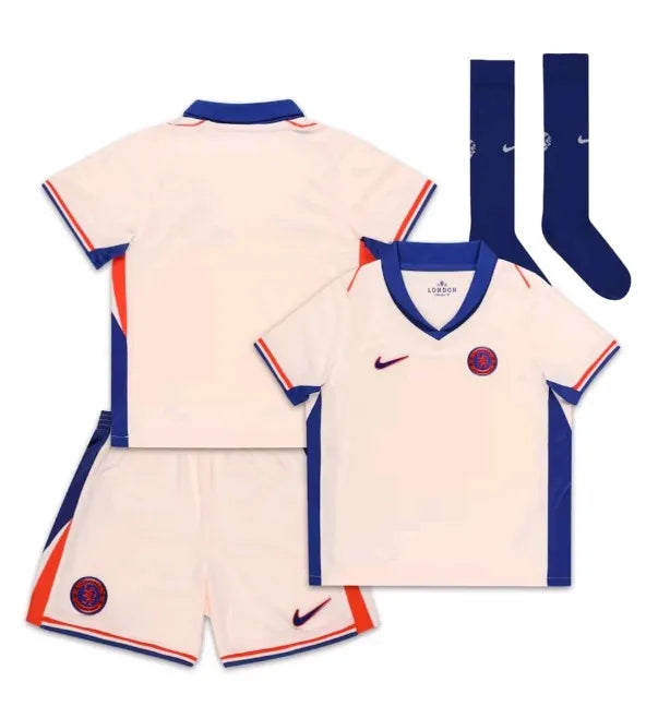 Conjunto visitante del Chelsea 2024/2025 (adultos y niños)
