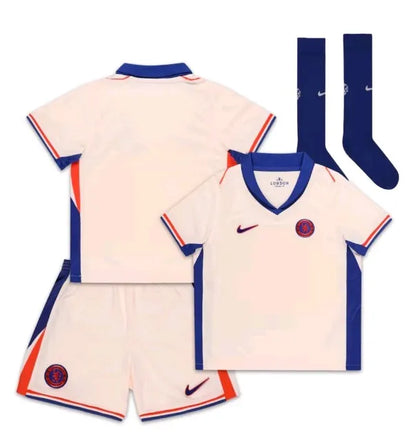 Conjunto visitante del Chelsea 2024/2025 (adultos y niños)