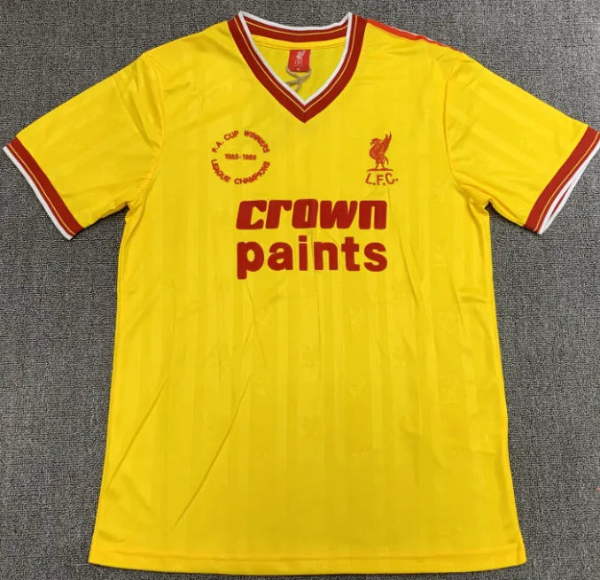 Retro de visitante del Liverpool 1985/1986